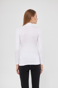 COL ROULÉ SOUS-VÊTEMENTS DE CORPS À MANCHES LONGUES VÊTEMENTS POUR FEMMES SOUS-VÊTEMENTS CORPS - Product Image 6
