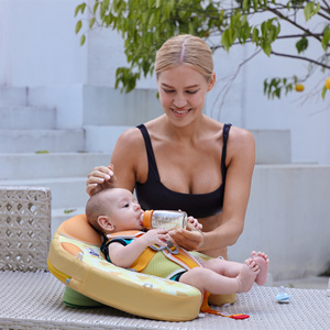 Flotador de Pecho para Bebé 3D con Forma de Pizza, No Inflable, con Toldo |   Flotador de Piscina con Diseño de Comida para Bebés de 3 a 24 Meses - Product Image 5