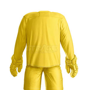 Faible MOQ 2026 Créez votre propre uniforme de hockey sur glace d'équipe, service OEM professionnel de haute qualité, 100% polyester, écologique, personnalisé - Product Image 6