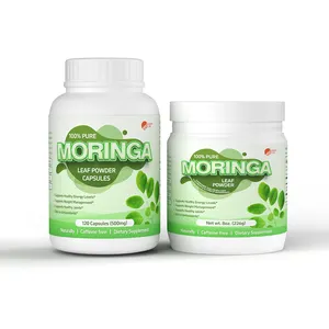 Diskon besar kapsul bubuk Moringa meningkatkan kekebalan melindungi otak kesehatan kapsul Moringa