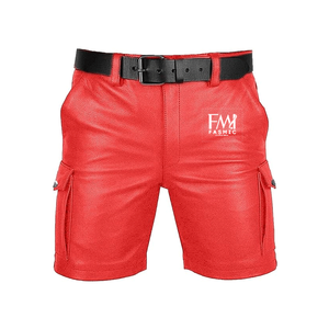 Pantalones cortos de fitness para exteriores para hombre de nuevo estilo con patrón de calle alta con ropa de jogging de cuero de tamaño personalizado - Product Image 1