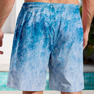 2025 Factory Custom Logo Sublimation Holiday Design Beach Custom <b>Swim</b> <b>Trunk</b>/polyester Men <b>Swim</b> <b>Shorts</b> - Product Image 3