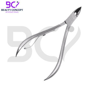 Mejor Herramienta Antideslizante de Acero Inoxidable para Manicura y Cuidado de la Piel, Nuevas Pinzas Curvas para Cutículas, Profesionales, Duraderas, de Mandíbula Ancha - Product Image 2