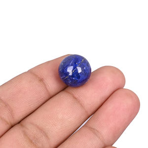 Lapis Lazuli Beads Wholesale Lapis Lazuli Balls Loose Gemstone 14mm Beads 21.70 cts High Quality 100% <b>Natural</b> <b>Stone</b> - Product Image 5