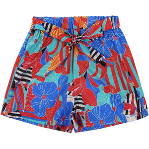 Nueva llegada con logotipo OEM, conjuntos gemelos para niñas, camisetas y pantalones cortos de patrón sólido, chándales cortos de verano - Product Image 5