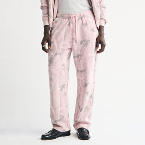 Pantalones Deportivos Casuales de Algodón Ligero, Anchos y Holgados para Hombre, Personalizados con Estampado Completo, Cintura Doble, Secado Rápido y Transpirables - Product Image 1