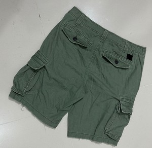 กางเกงขาสั้นคาร์โก้ผ้าฝ้ายผสมสแปนเด็กซ์คุณภาพสูงสำหรับผู้ชาย สไตล์ฮิปฮอป กันน้ำ แห้งเร็ว ลำลอง ผลิตในบังกลาเทศ - Product Image 2