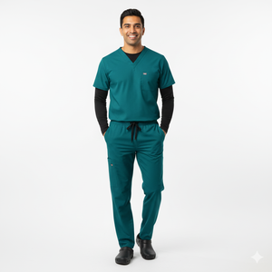Ensembles de blouses pour hommes Tissu doux et respirant Ajustement confortable Conception médicale professionnelle Idéal pour l'hôpital, la clinique, les médecins, les infirmières - Product Image 6