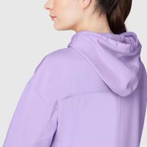 Venta al por mayor 100% algodón polar de las mujeres de gran tamaño largo pulóver chándal logotipo personalizado Casual patrón sólido temporada de invierno - Product Image 4