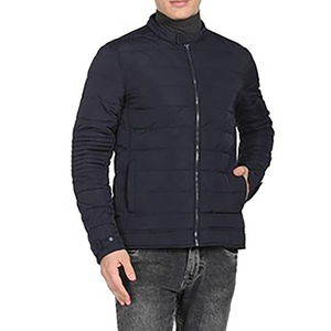 Veste matelassée pour hommes de haute qualité matériau en duvet à séchage rapide et respirant pour la saison d'hiver prix de gros - Product Image 1