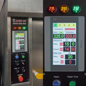 Baking Oven 6 Tray Stainless Steel Digital Control Side Swing Door Industrial Use Large Capacity Machine - Product Image 2