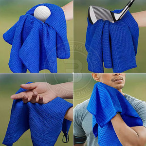 ผ้าขนหนูพับได้สามตอนแบบพกพาขนาดกะทัดรัด พร้อมที่ยึดแน่นหนาเพื่อการพกพาสะดวกในกระเป๋า - Product Image 4