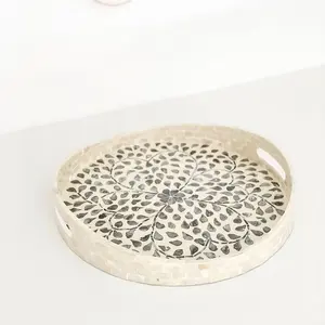 Nouvelle Collection Plateau de Service en Nacre de Haute Qualité de Luxe Fait Main au Vietnam - Product Image 1