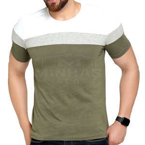 T-shirt coupe ajustée pour hommes fabriqué en usine en gros T-shirt personnalisé meilleure vente à séchage rapide pour hommes pour adultes - Product Image 1