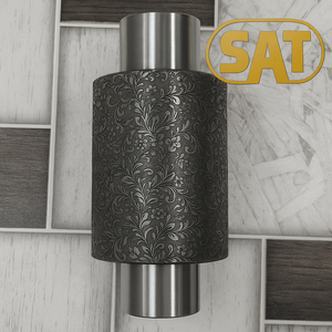 SAT Bijoux Conception Personnalisée Rouleaux De Machine À Rouler Or Argent Motif Floral Rouleau De Gaufrage pour La Fabrication De Bijoux En Acier Inoxydable - Product Image 1