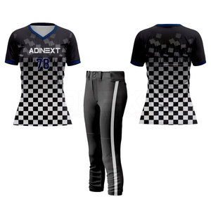 Service OEM – Uniforme de softball respirant pour femme adulte, 100 % polyester, vente en gros, design personnalisable sur mesure - Product Image 1