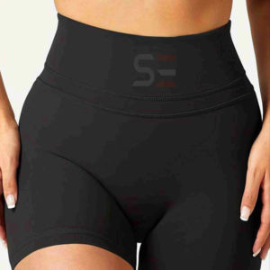 Pantalones Cortos Deportivos para Mujer, Diseño Moderno con Estampado de Dulces, Personalizados, de Verano, 100% Algodón, Impermeables, Transpirables y Elásticos - Product Image 1