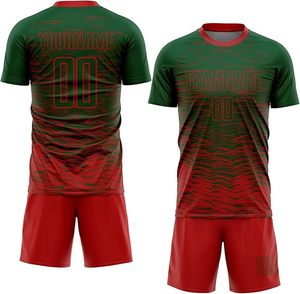 Uniforme de Fútbol Unisex Completo, Diseña Tu Propia Camiseta de Equipo, Ropa de Fútbol Personalizable, Transpirable, Ligera, de Manga Corta - Product Image 1