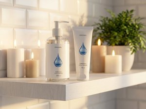 Gel lubrifiant personnel AquaSilk à base d'eau, équilibré en pH, écologique, flacon pulvérisateur avec D-Panthenol, intime naturel, 200 ml - Product Image 3
