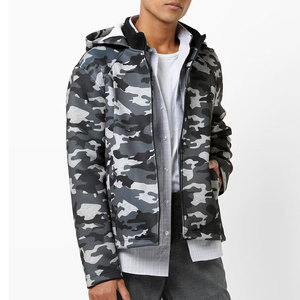 Chaqueta Softshell Transpirable de Alta Calidad para Hombre, Estilo Nuevo, Cuello Alto, Diseño de Dibujos Animados, Chaqueta de Invierno, Precio al por Mayor - Product Image 1