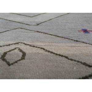 Alfombra Anudada a Mano Freedom Manchaha Ivory de Lana y Seda, Diseño Geométrico, Grosor de 10 mm, para Hogar y Pasillo, Modelo Lub-54 - Product Image 3