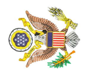 Venta al por mayor de requisitos personalizados de impresión de logotipo de moda uniforme personalizado insignias americanas - Product Image 3