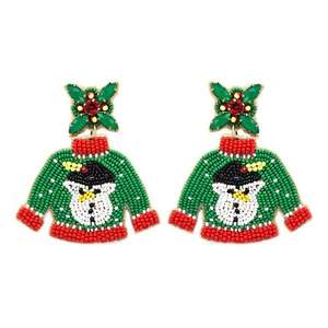 MD Handicrafts, pendientes llamativos ligeros y elegantes para mujer, diseños coloridos cómodos personalizables, grandes piezas llamativas - Product Image 1