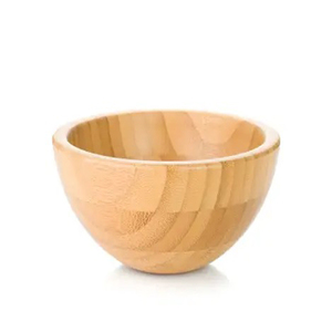 Vaisselle naturelle mélangeant une salade de fruits de service grand bol en bambou personnalisé rond de 10 pouces avec des prix bon marché - Product Image 4