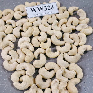 Meilleure qualité SANTIGO Vietnam W320 noix de cajou noix de cajou W320 emballage personnalisé noyau Kaju Badam - Product Image 1