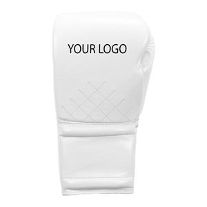 Guantes de boxeo profesionales para niños Logotipo personalizado Impreso Hecho Cuero Color liso Disponible 12oz Tamaño Entrenamiento Ajustable para - Product Image 4