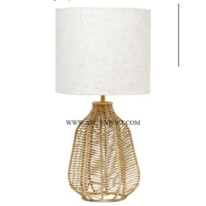 Lampu meja desain antik lampu lantai kuningan logam kualitas mewah pencahayaan ukuran besar lampu meja kamar tidur rumah dan ruang tamu
