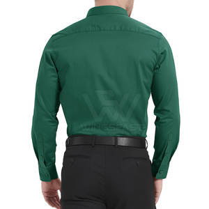 Ropa de moda Tela de algodón Hombres Camisas casuales Nuevo estilo Transpirable Camisas de hombre para venta en línea - Product Image 3