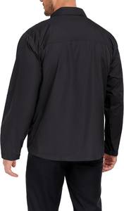 Veste d'hiver pour homme, col montant, à capuche, en toile polaire, coupe-vent, imperméable, respirante, OEM - Product Image 5