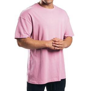 Surdimensionné hommes t-shirt 100% coton séchage rapide doux entraînement vêtements actifs fitness gym respirant surdimensionné t-shirts - Product Image 6