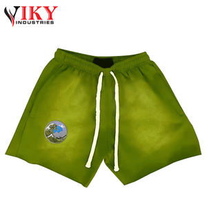 Los hombres cortos logotipo personalizado colorido hacer propio buen proveedor más nuevo mejor vendedor hombres usan pantalones cortos bordados con lavado ácido por VIKY INDUSTRIES - Product Image 6