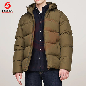Manufacturer <b>Bubble</b> Men Thick Down Lightweight <b>Coats</b> Custom Printing Logo Winter Luxury Plus Size Plain Puffer Jacket - Product Image 2