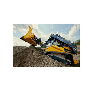 Skid Steer Conditionneur de sol et râteau de paysage Combo Hauteur du rouleau réglable pour le nivellement, la pulvérisation - Product Image 6