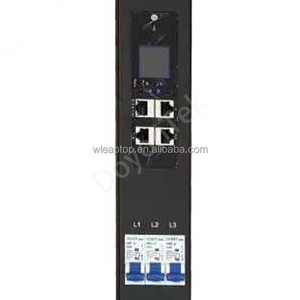 อุปกรณ์จ่ายไฟอัจฉริยะสำหรับอุตสาหกรรม DoyonTek 12 พอร์ต 63A 240V พร้อมจอ LED แสดงผล ระบบตรวจสอบระยะไกลผ่านเครือข่าย สำหรับตู้แร็คอเนกประสงค์ - Product Image 2