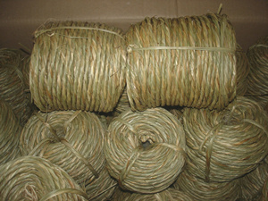 Corde de jonc de mer torsadée de haute qualité diamètre 5mm Durable écologique pour panier tissage meubles en osier artisanat vannerie - Product Image 5