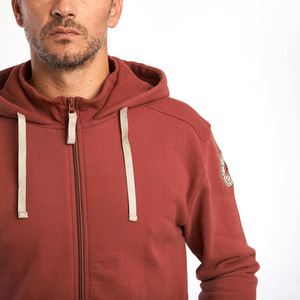 เสื้อสเวตเตอร์ผ้าฝ้ายฝรั่งเศสสำหรับผู้ชายเสื้อฮู้ดโอเวอร์ไซส์งานปักตามสั่ง2025 - Product Image 3