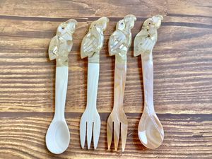 Reusable Mother of Pearl <b>Spoon</b> Caviar <b>Spoon</b> Seashell <b>Spoon</b> for Restaurants - Product Image 2