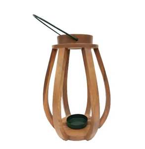 Soporte de luz en T de lujo decorativo de hierro de diseñador único al por mayor soporte de palillo de vela de diseño moderno acabado Chapado en latón - Product Image 2