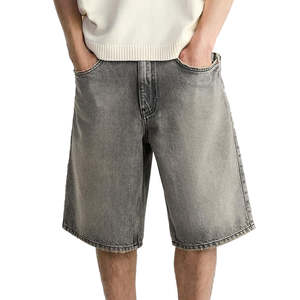 2025 hombres verano elegante nueva tendencia pantalones cortos transpirables ropa activa pantalones cortos holgados de mezclilla pantalones cortos para hombres - Product Image 4