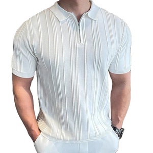 Produit de créateur de luxe : Fermeture éclair pour chemise, logo brodé, polyester anti-boulochage, impression de haute qualité, respirant - Product Image 2