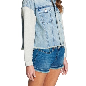 Veste en jean pour femmes à la mode en gros, nouvelle collection, respirante, coupe-vent, séchage rapide, confortable, ajustable - Product Image 4