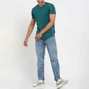 Camisetas Deportivas de Secado Rápido para Hombre de Alta Calidad, Camiseta de Manga Corta de Poliéster para Entrenamiento Físico y Running para Chicos - Product Image 3