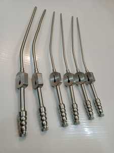 Tube d'aspiration de diagnostic en acier inoxydable Frazier Base de qualité chirurgicale Autoclavable Réutilisable Instruments médicaux de neurochirurgie ORL - Product Image 2