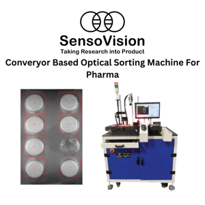 Máquina clasificadora e inspección de cápsulas con cinta transportadora para control de calidad - Product Image 6