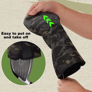 Meilleures ventes en gros à prix raisonnable : Housse de tête de club de golf en cuir, dernier design, la plus vendue. - Product Image 4