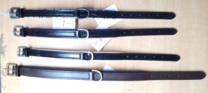 Genuine Leather <b>Dog</b> Collar with Solid Brass Hardware Soft Padded Pet Collar High Quality Leather <b>Dog</b> Accessories - Product Image 2